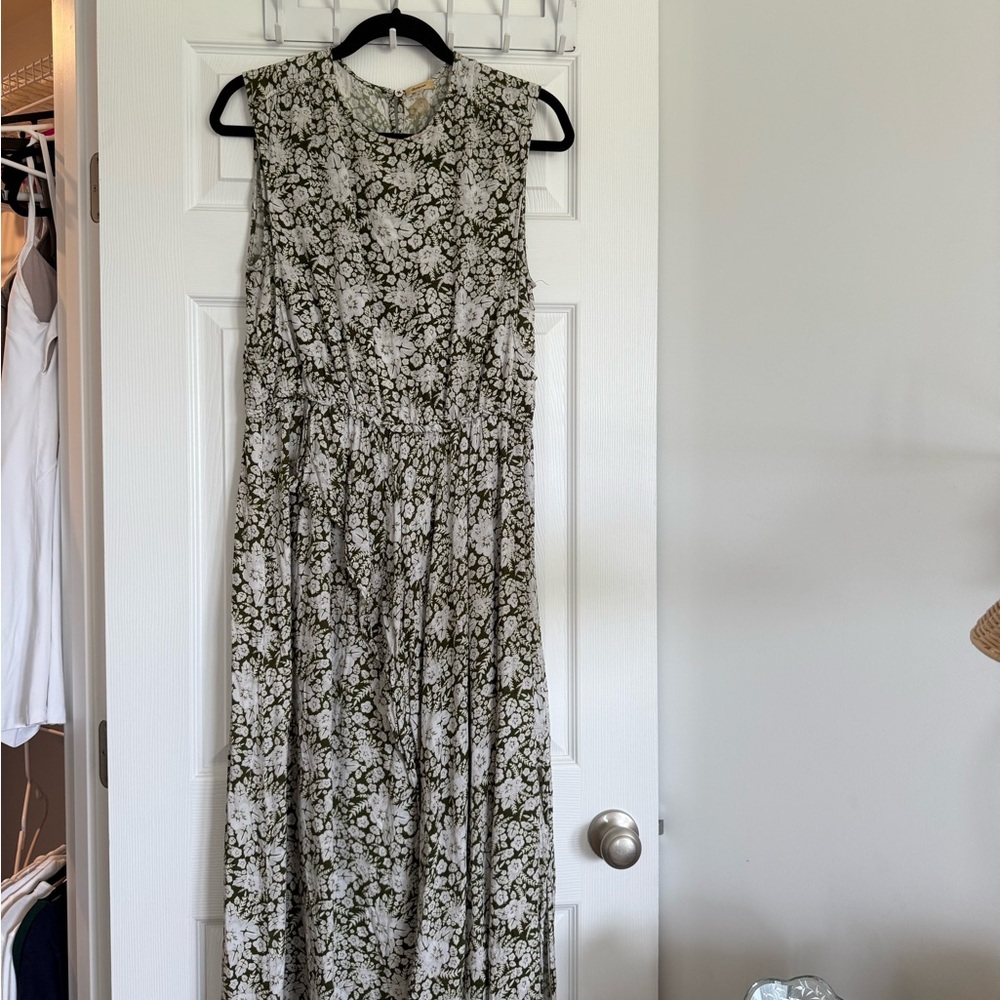 Floral Bellerose Sleeveless Maxi Dress